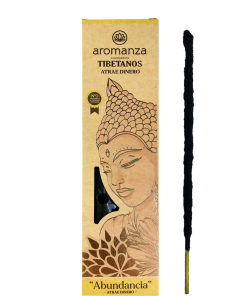 Sahumerios Tibetanos Abundancia Atrae Dinero x 8 Varillas
