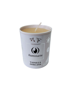 Velón Aromático Iluminarte Vainilla 6 cm
